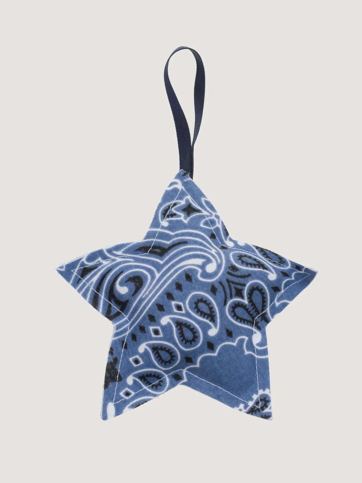 Christmas bauble - STAR - Chambray / Navy