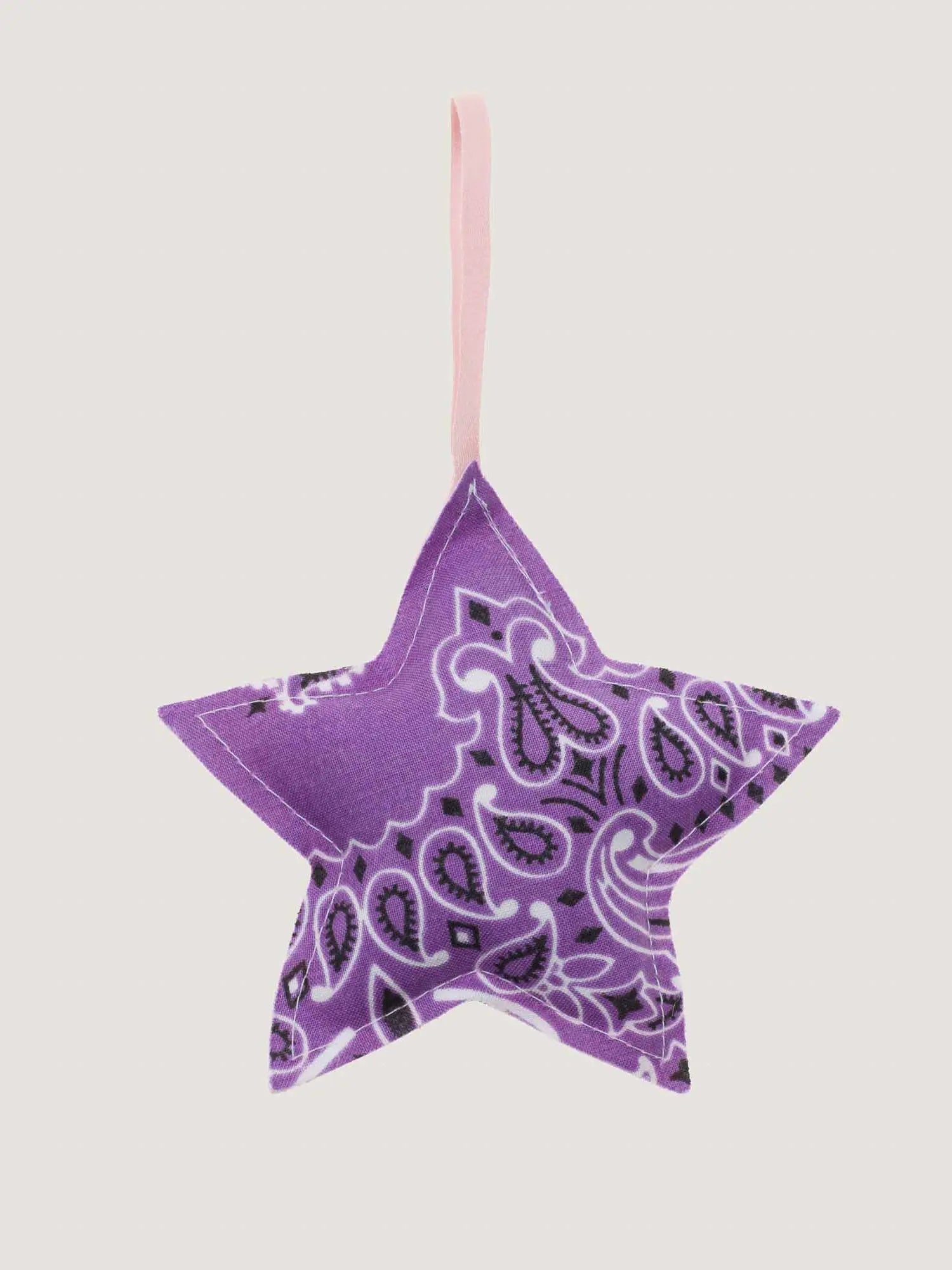Christmas bauble - STAR - Lilac / Pale Pink