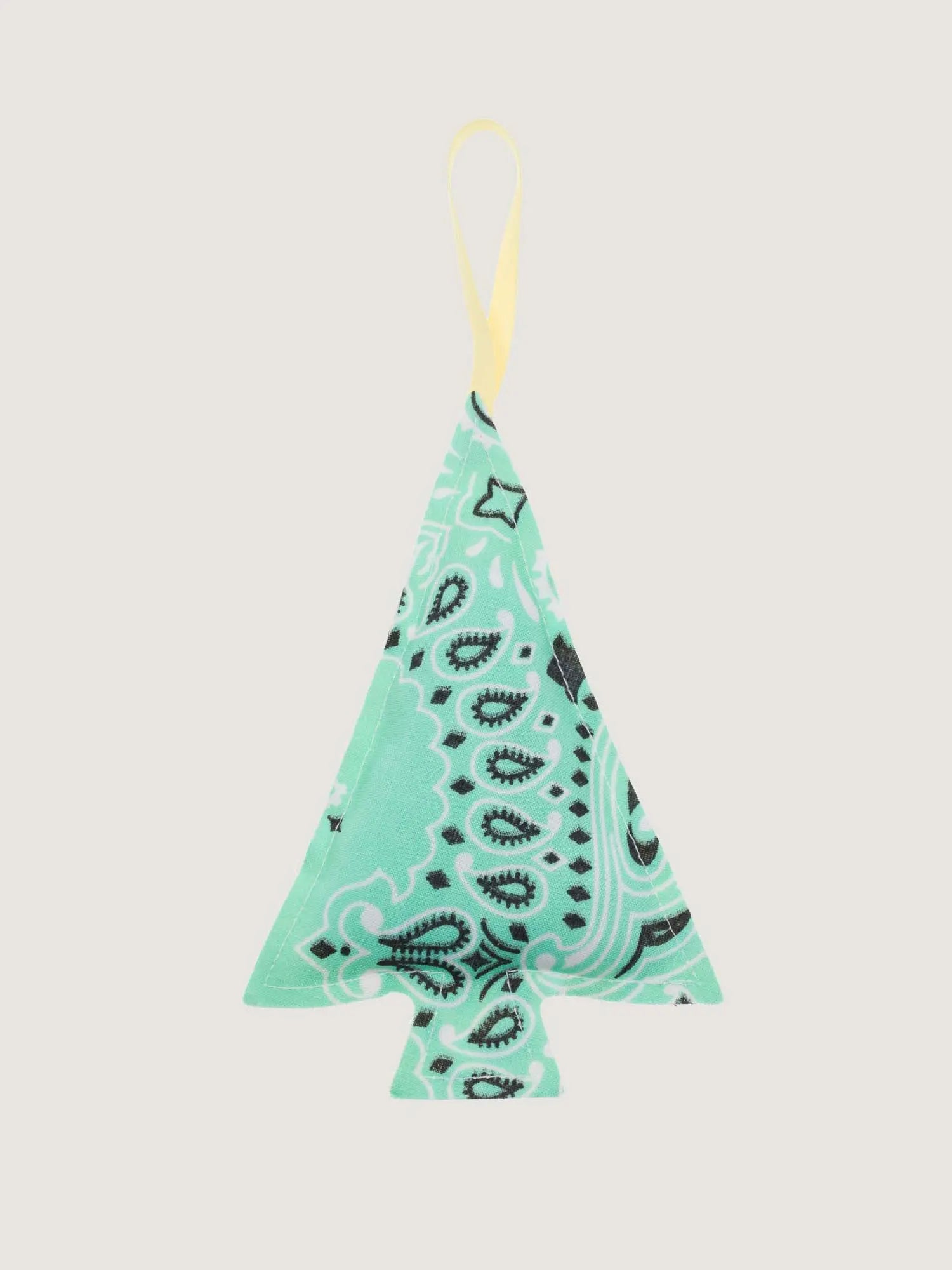 Christmas bauble - CHRISTMAS TREE - Mint / Pale Yellow