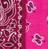 Moyen Cabas Matelassé - LOVE - Bordeaux / Fuchsia