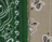 Moyen Cabas Matelassé - LOVE - Vert Week-End / Beige