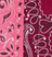 Maxi Cabas Matelassé - LOVE - Strawberry / Bordeaux