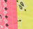Moyen Cabas Matelassé - LOVE - Strawberry Pink / Colorblock