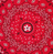 Bandana en Soie - ROUGE - Petit Modèle