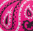Boule de Noël - ÉTOILE - Fuchsia / Strawberry