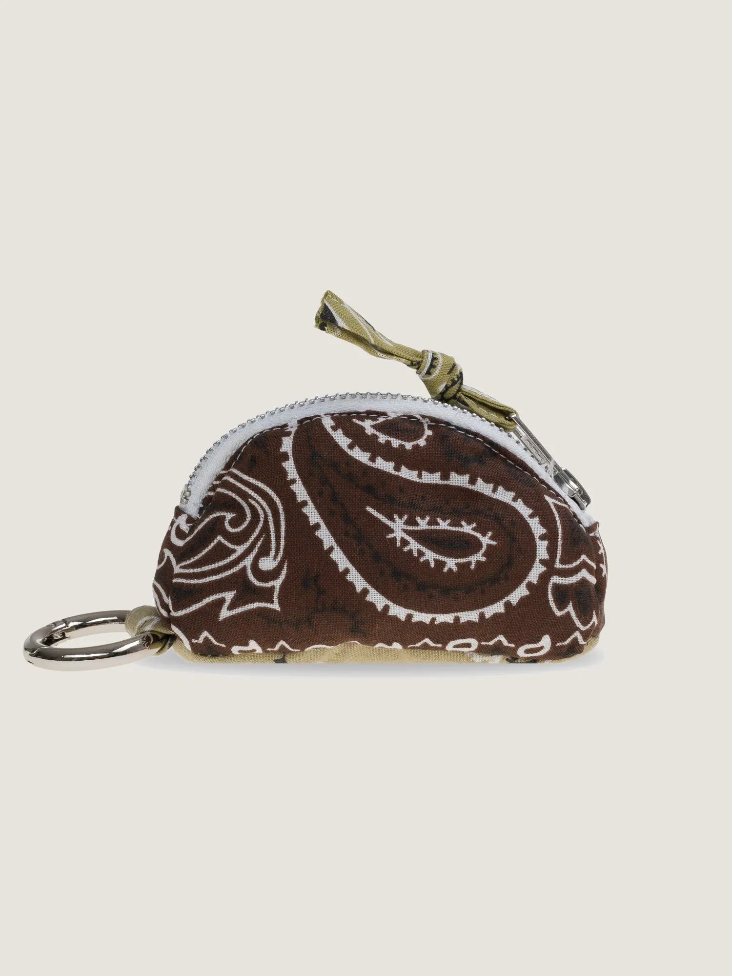 Mini Porte-Monnaie - Marron / Beige