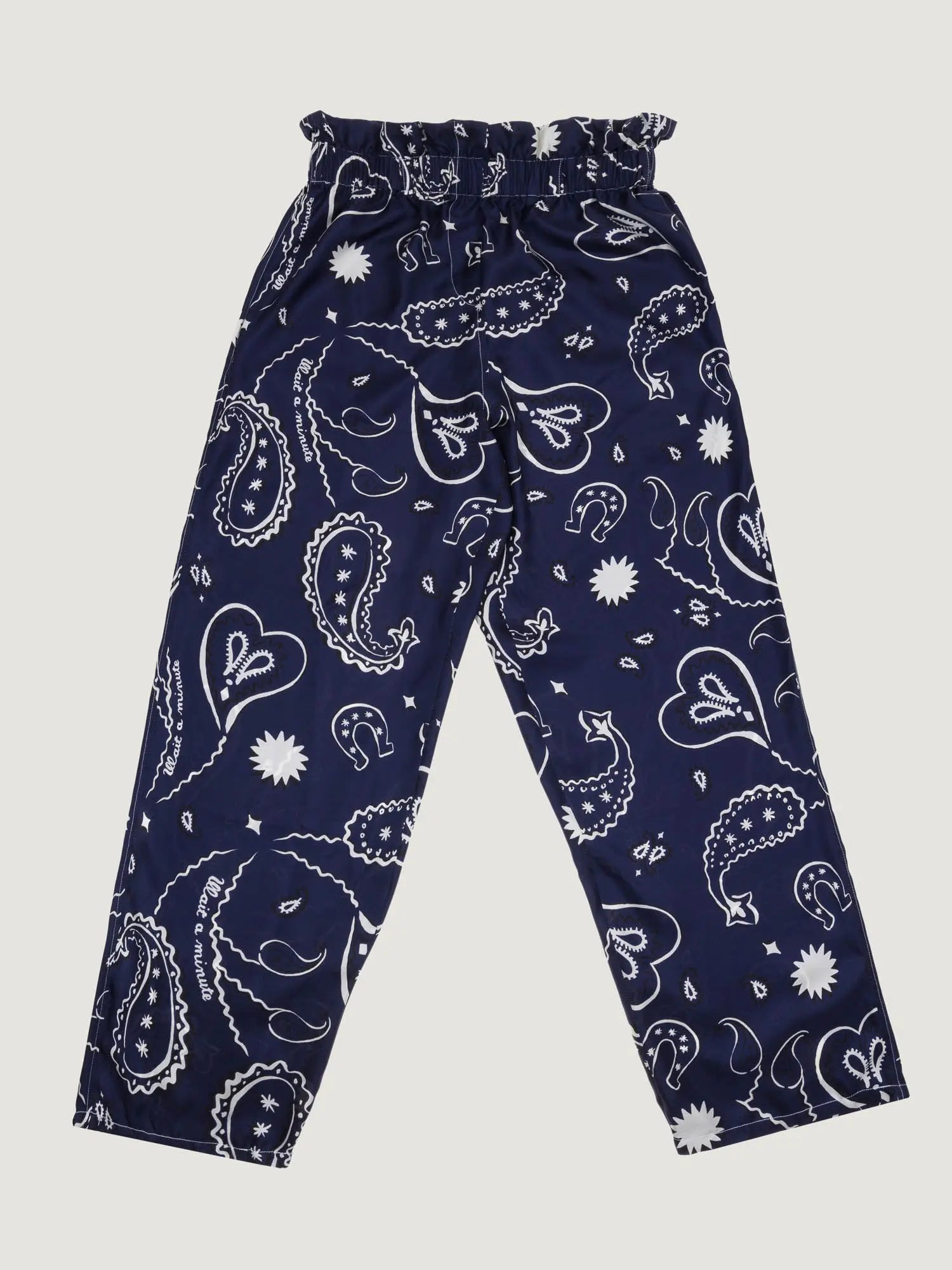 Pantalon en Soie - HOWDY - Navy