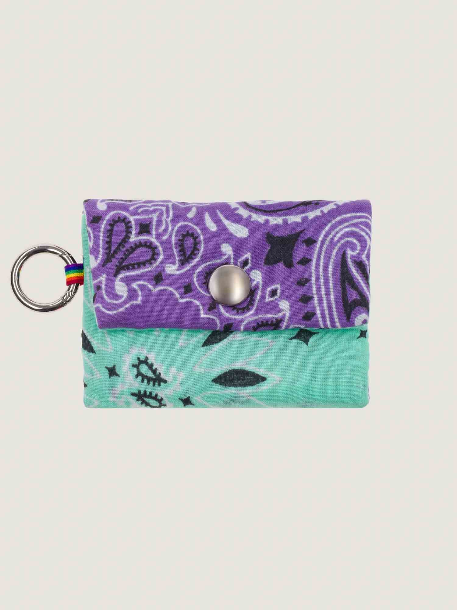 Etui sac propreté - Lilas / Mint