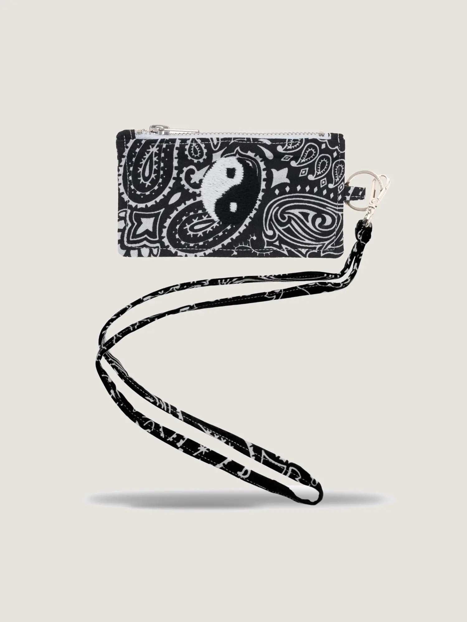 Card Holder - YIN & YANG - All Black