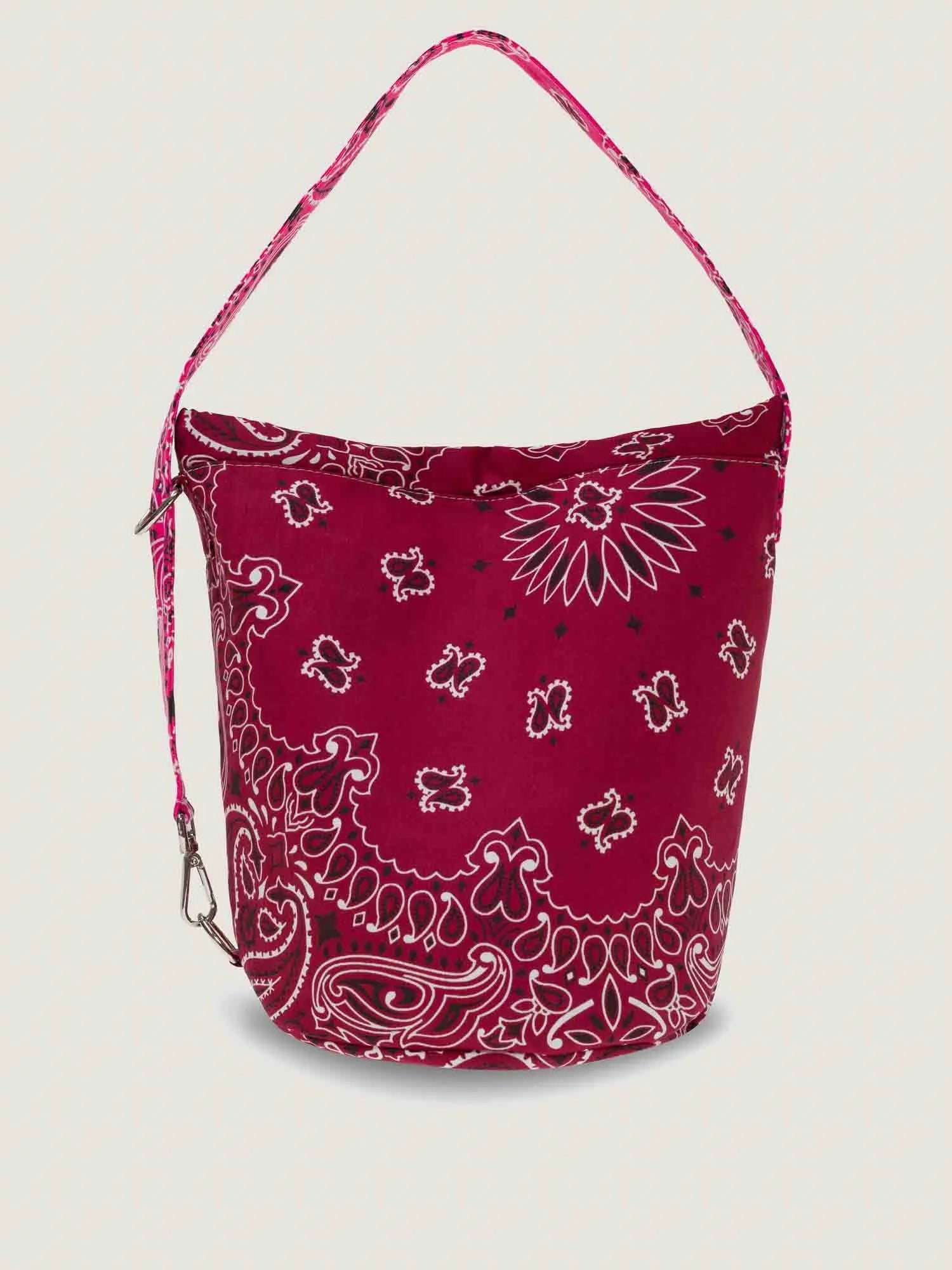 Seau Bag - Burgundy / Fuschia