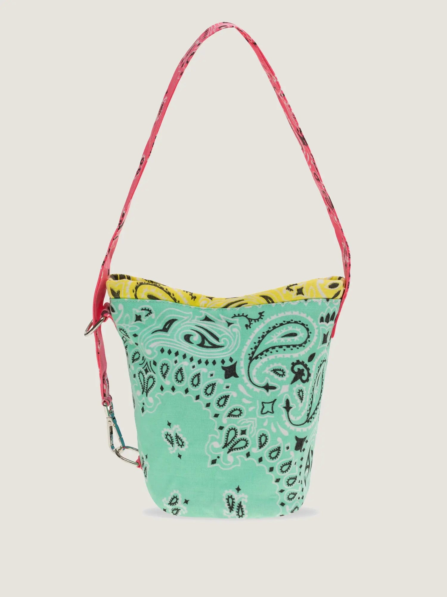 Mini Bag Seau - Mint / Colorblock