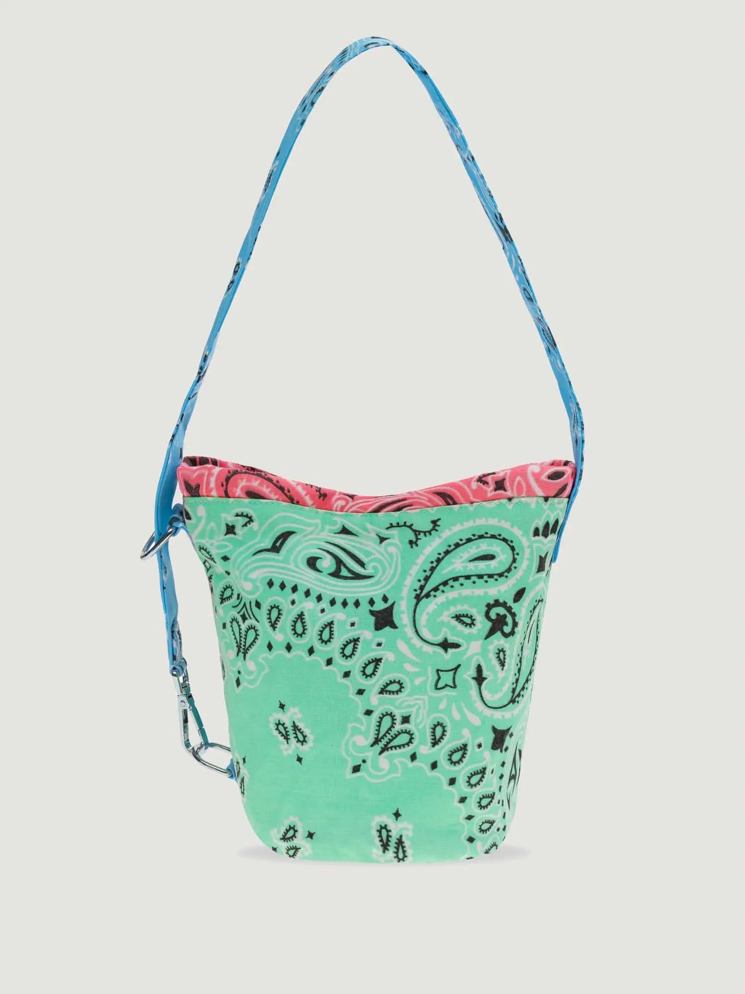 Mini Bag Seau - Mint / Strawberry Pink / Pale blue