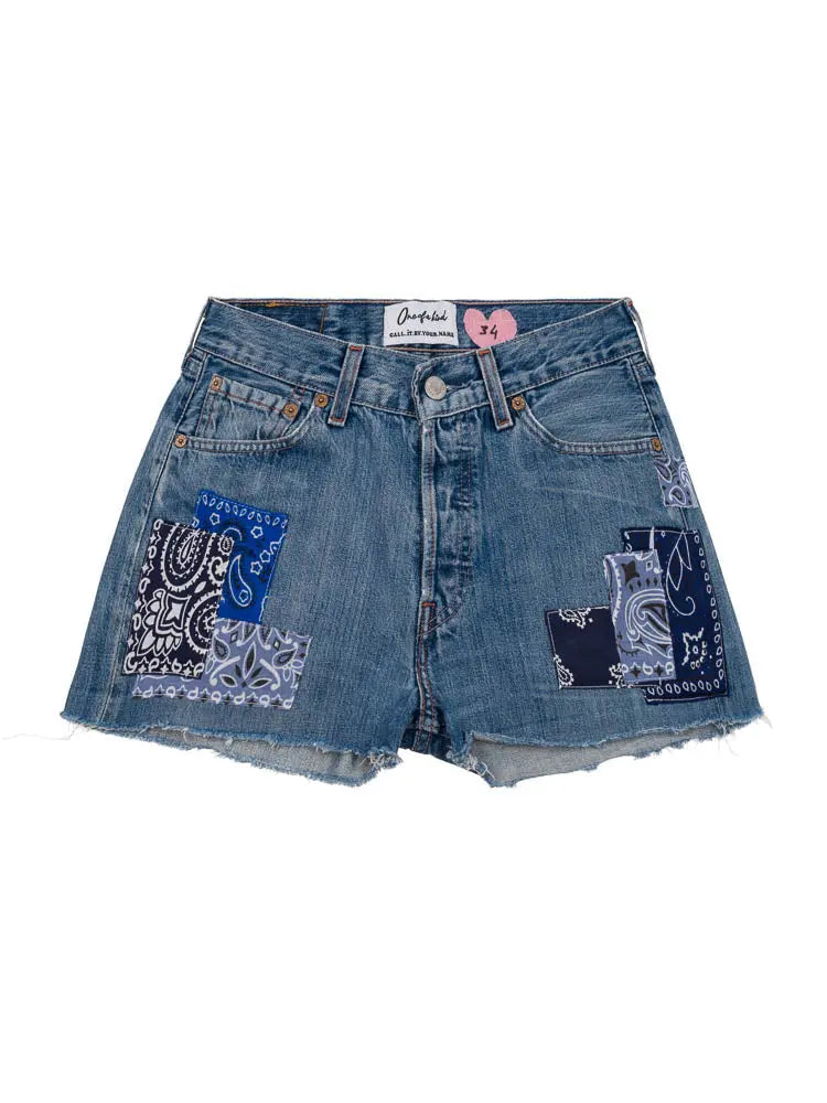 Denim shorts vintage shop
