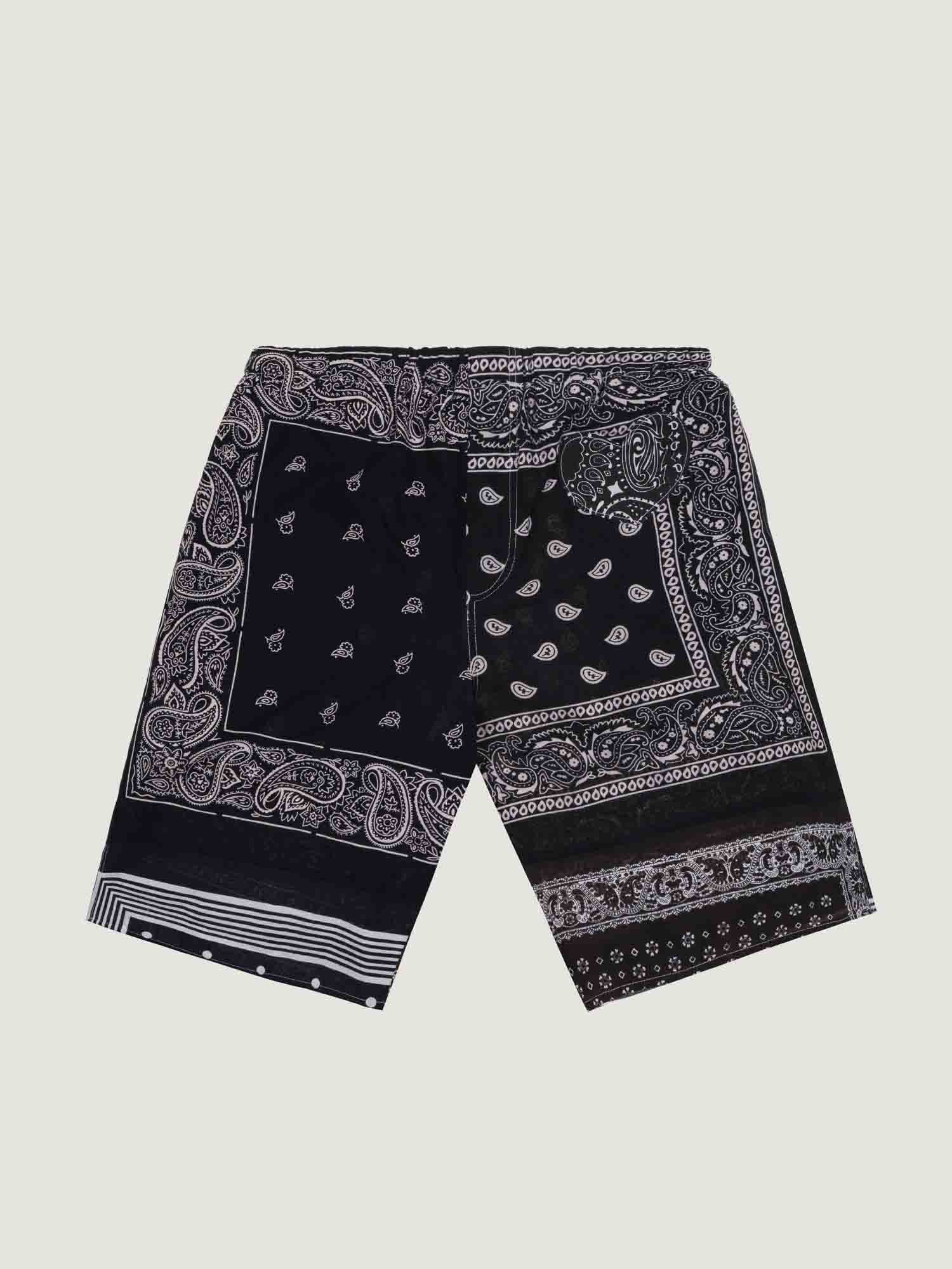 Unisex Bermuda Shorts 2 - All Black - Size M