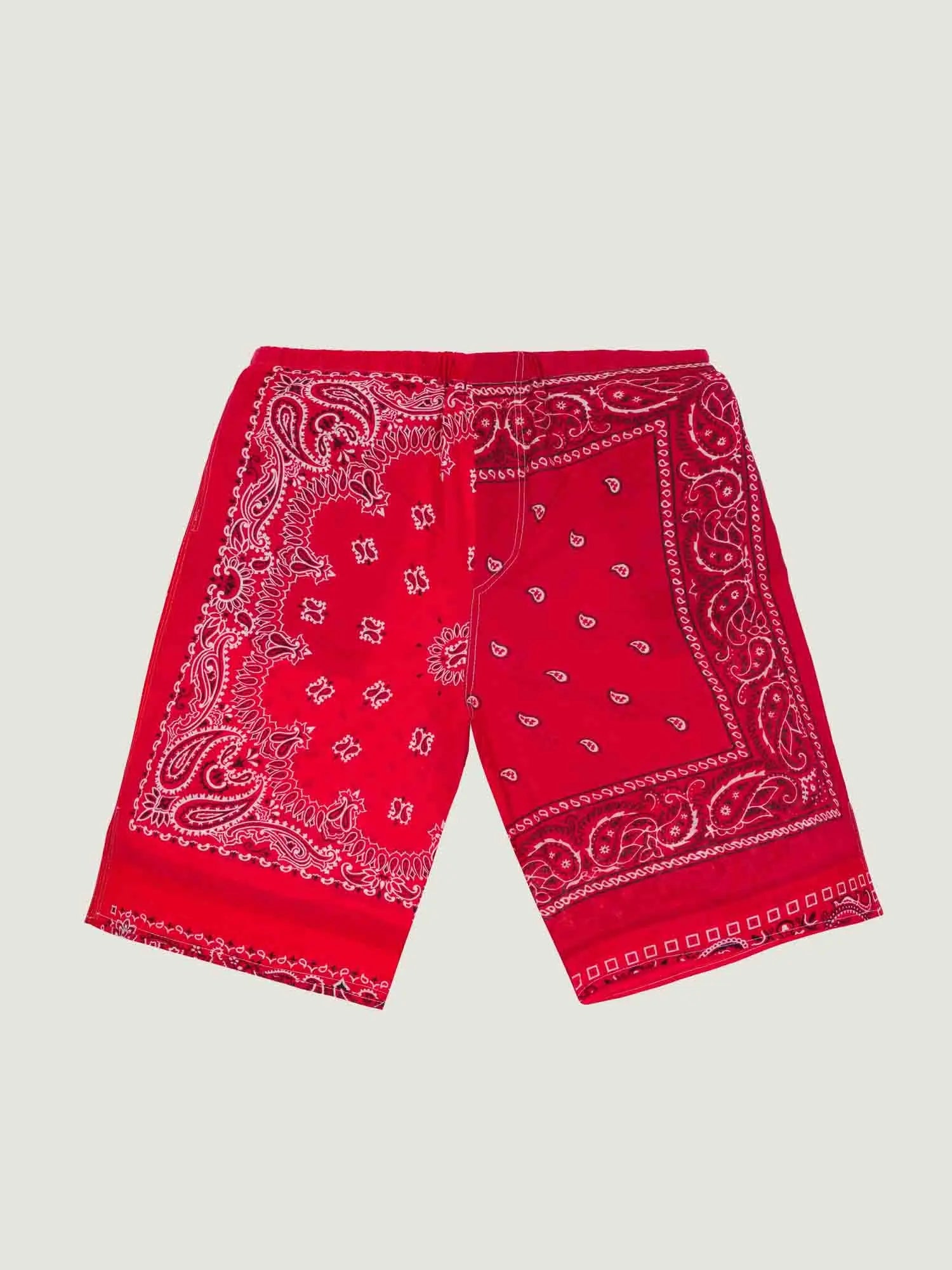 Unisex Bermuda shorts 21 - All Red - Size S