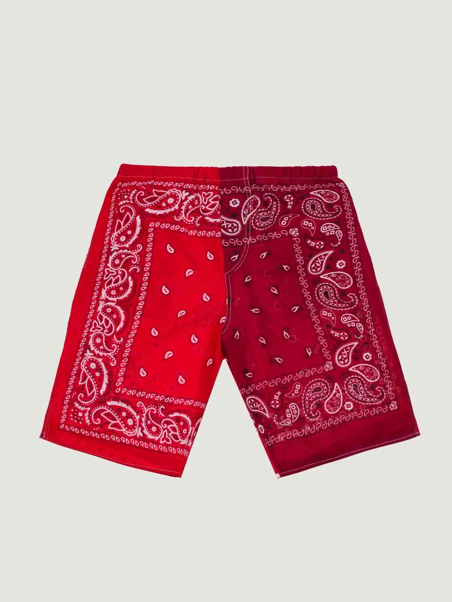 Unisex Bermuda shorts 22 - All Red - Size S