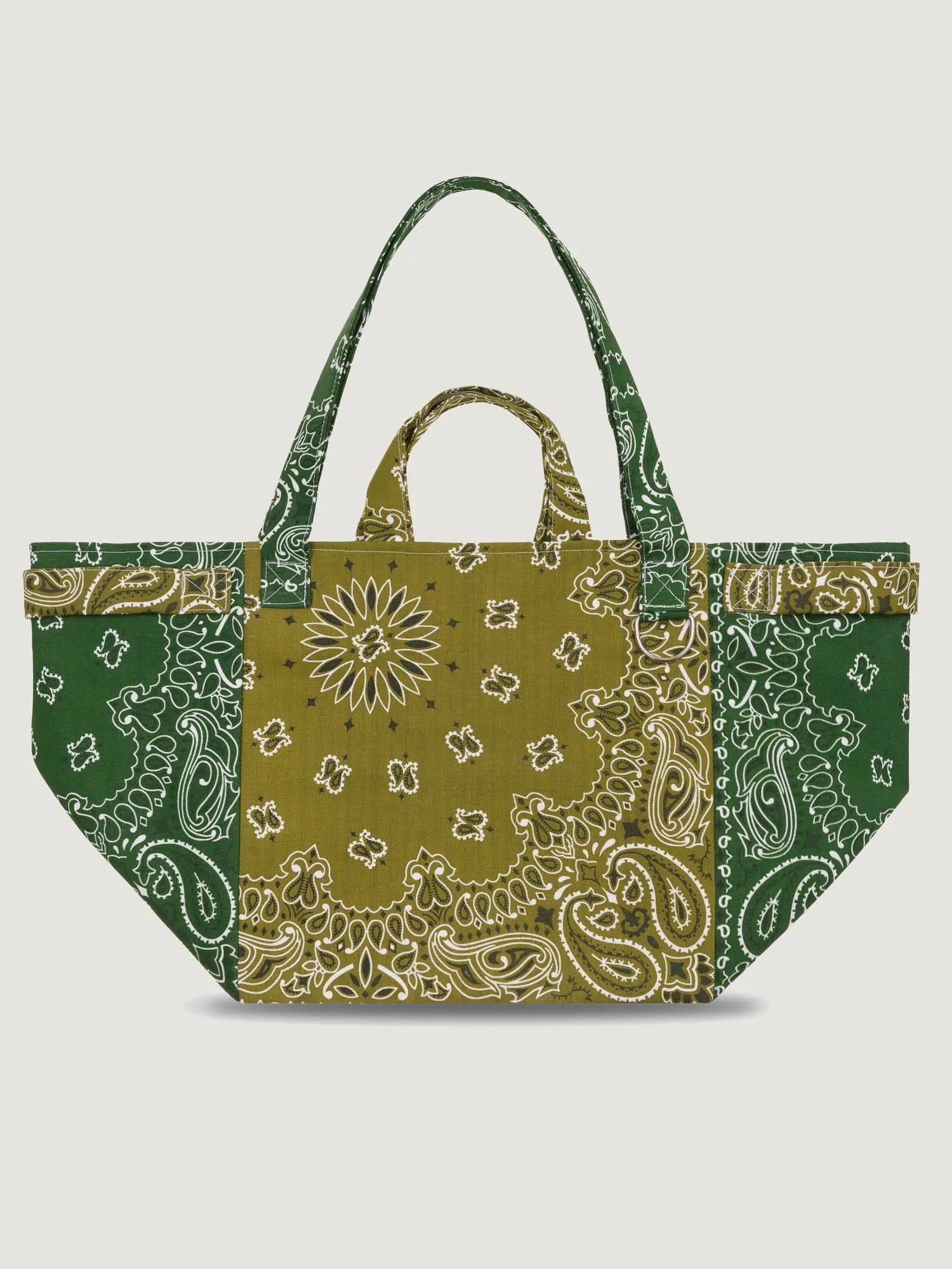 Trapeze bag - Bronze / Week-end Green