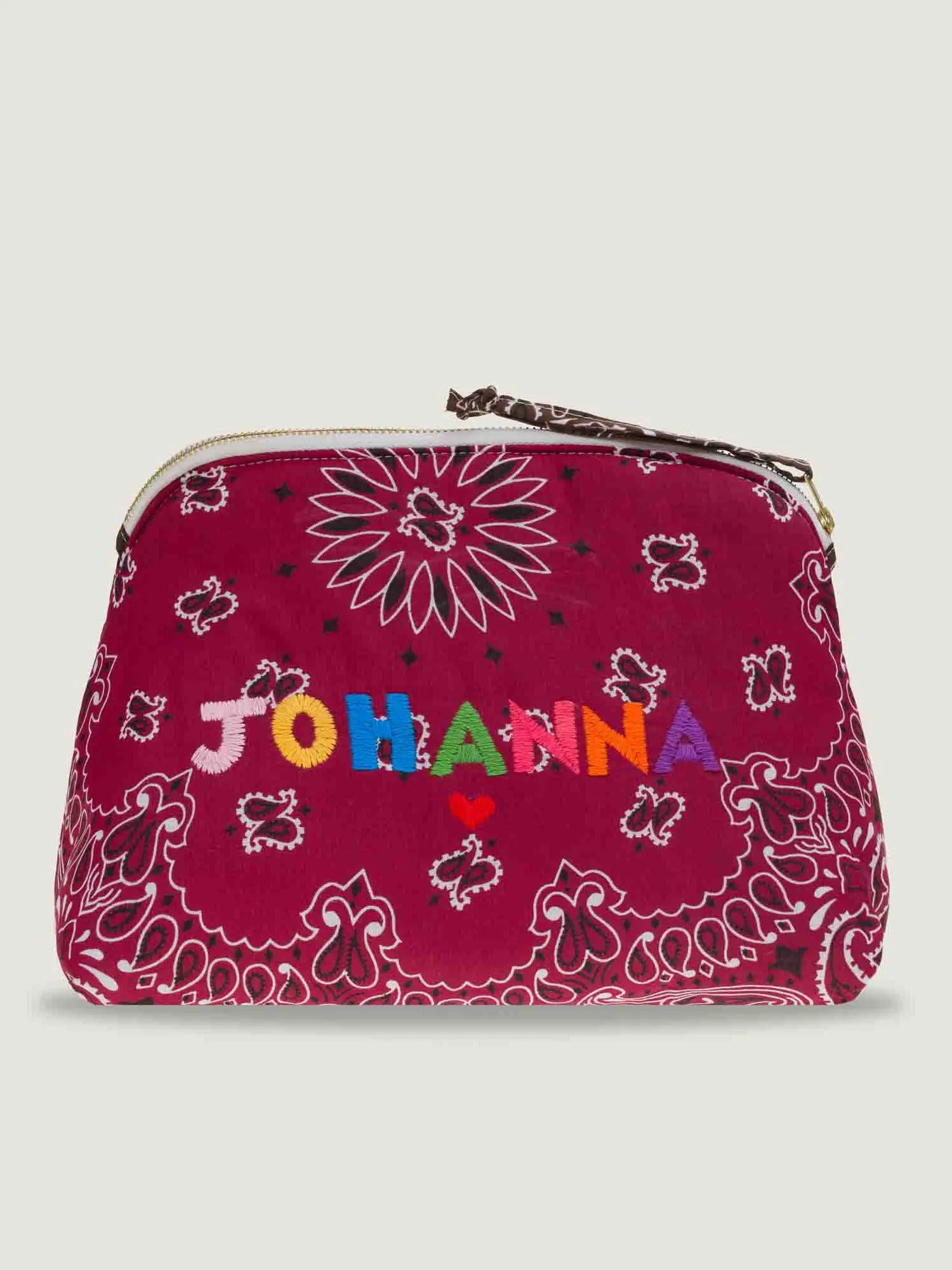 Toiletry bag - Small customized embroidery
