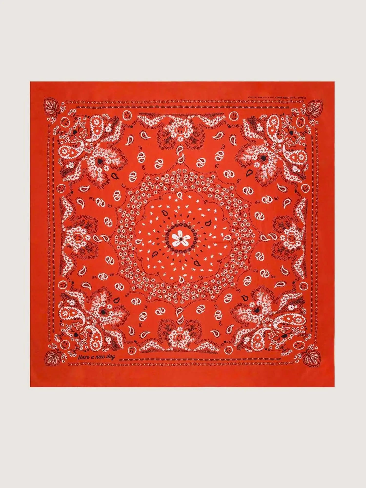 Bandana en Soie - KETCHUP - Grand Modèle