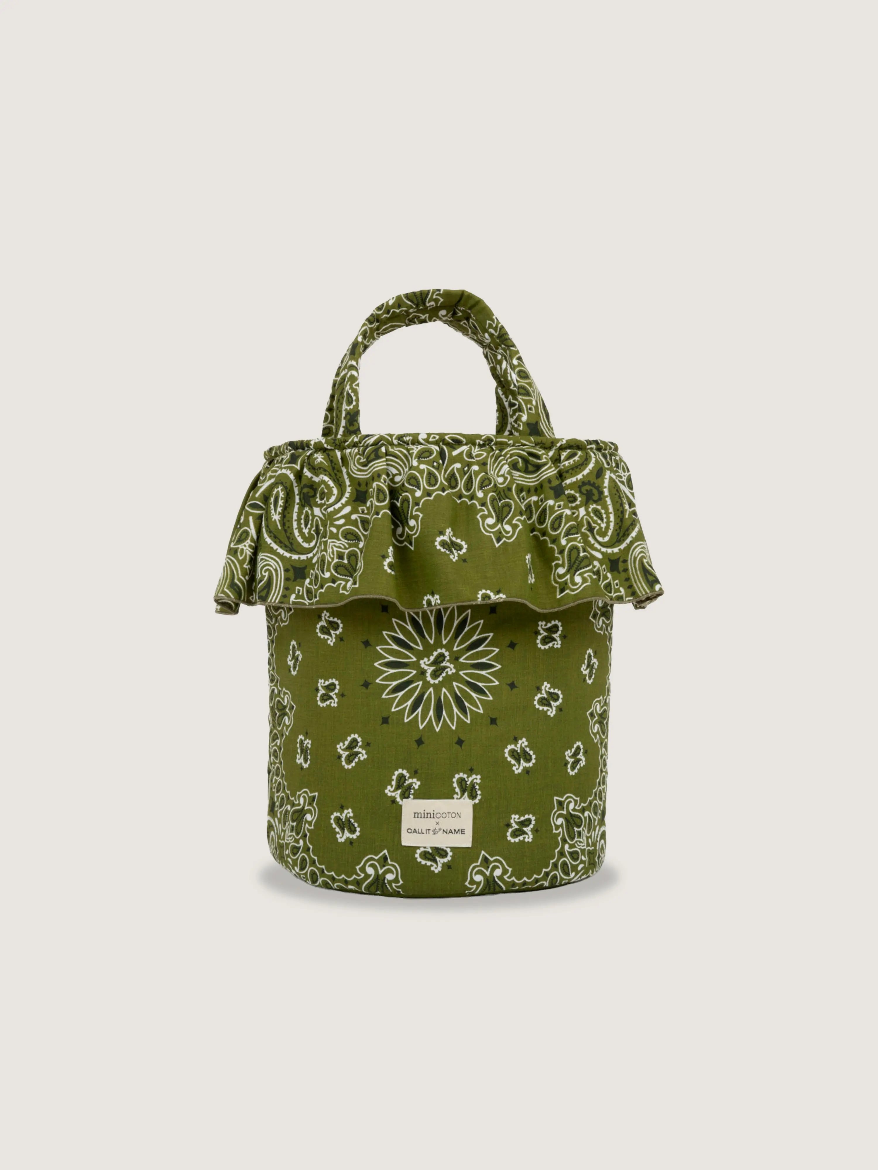 Sac basket - Minicoton - All Bronze