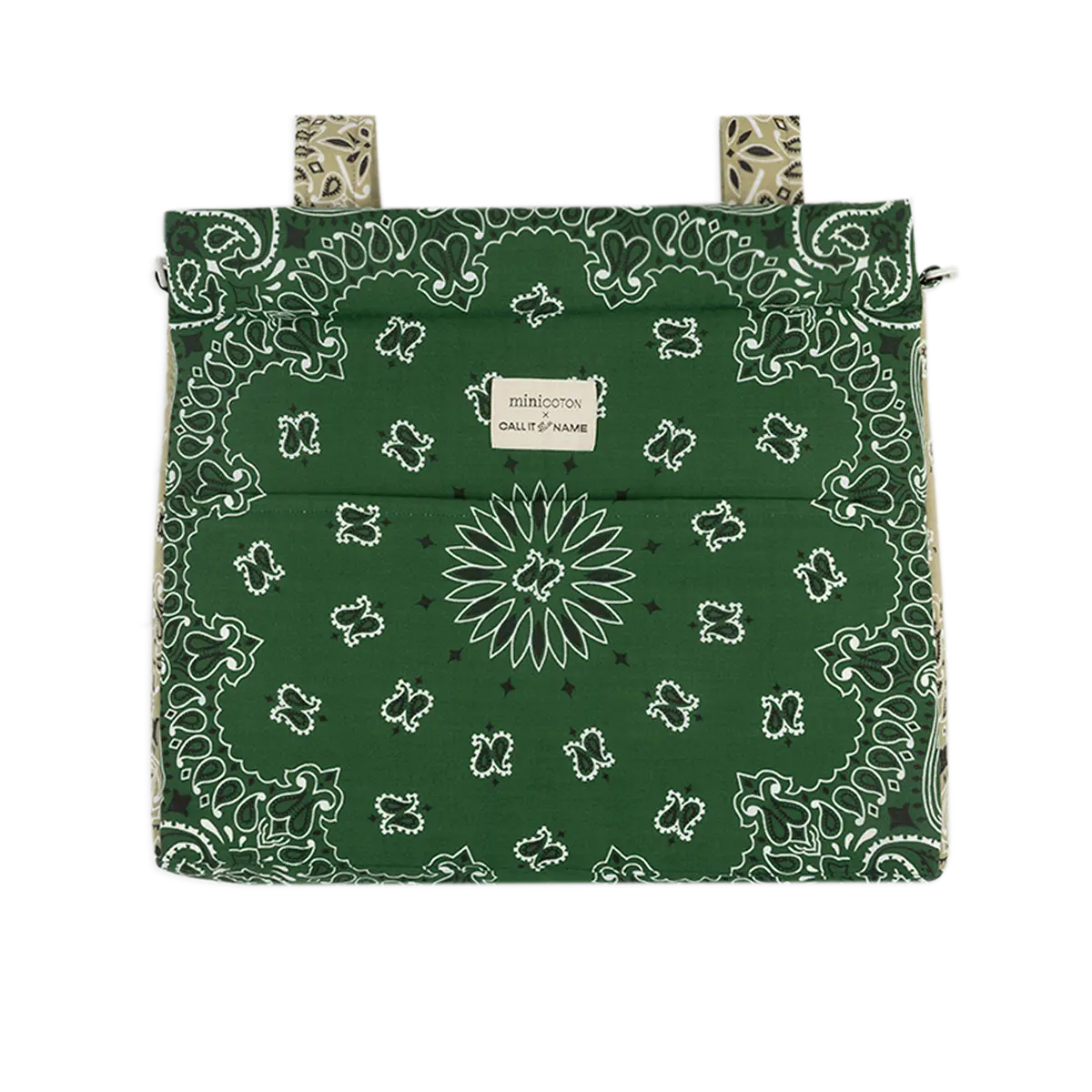 Sac Icon - Minicoton - Vert Weekend / Beige