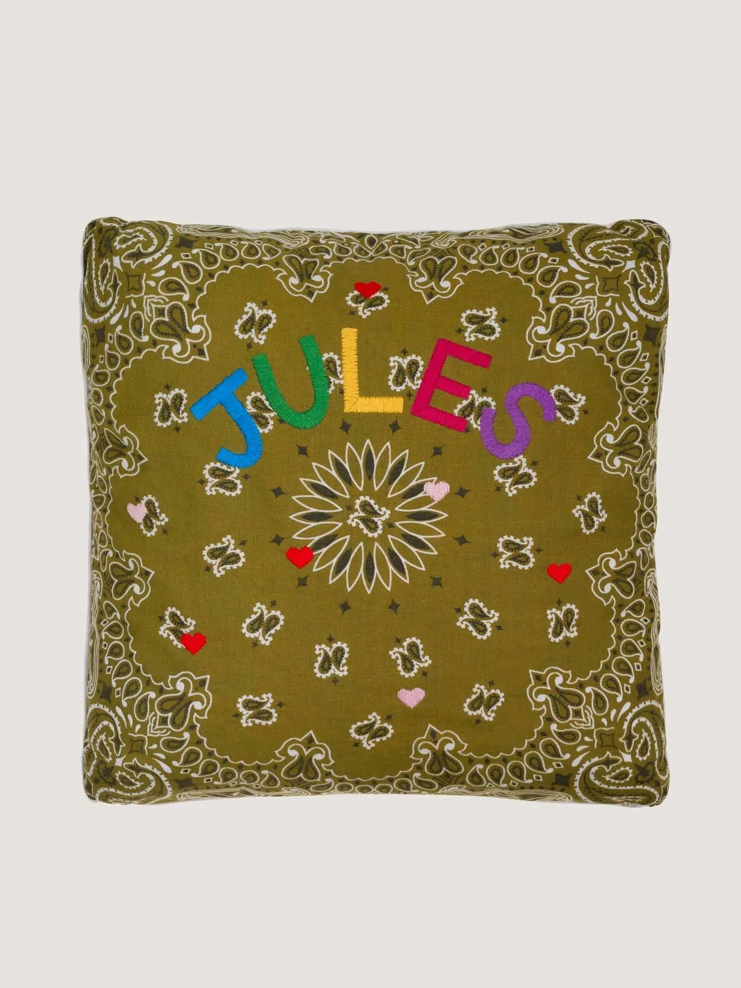 Le coussin personnalisé