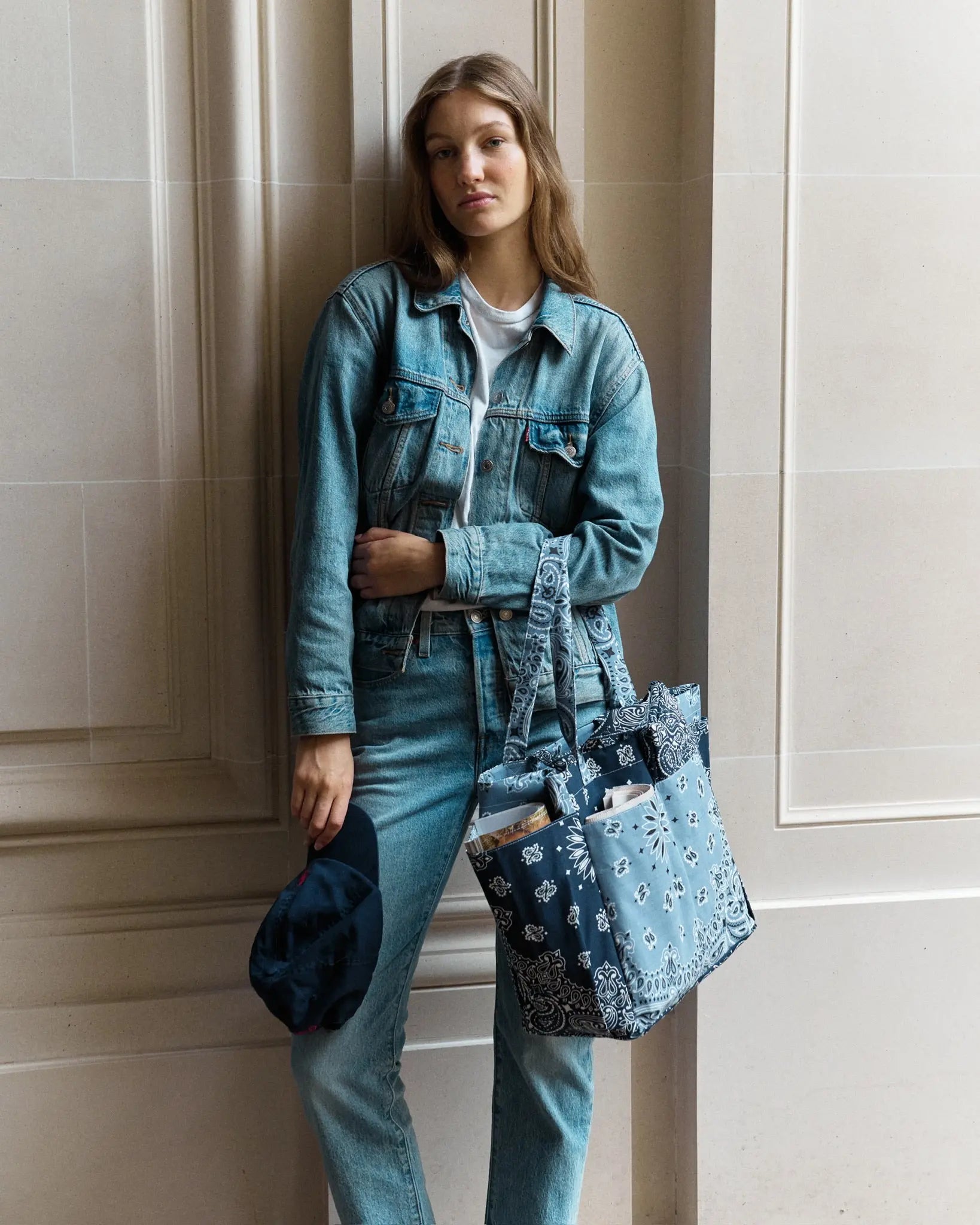 Sac Picnic - Chambray / Navy