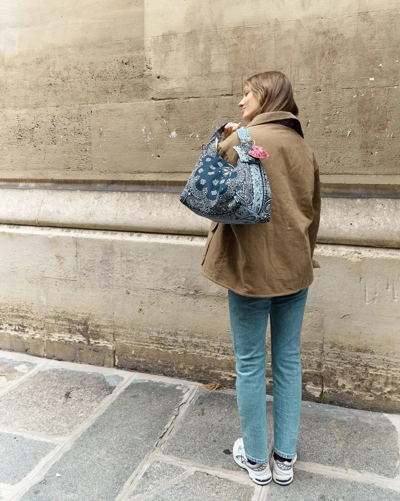 Berlingot Bag - Navy / Chambray