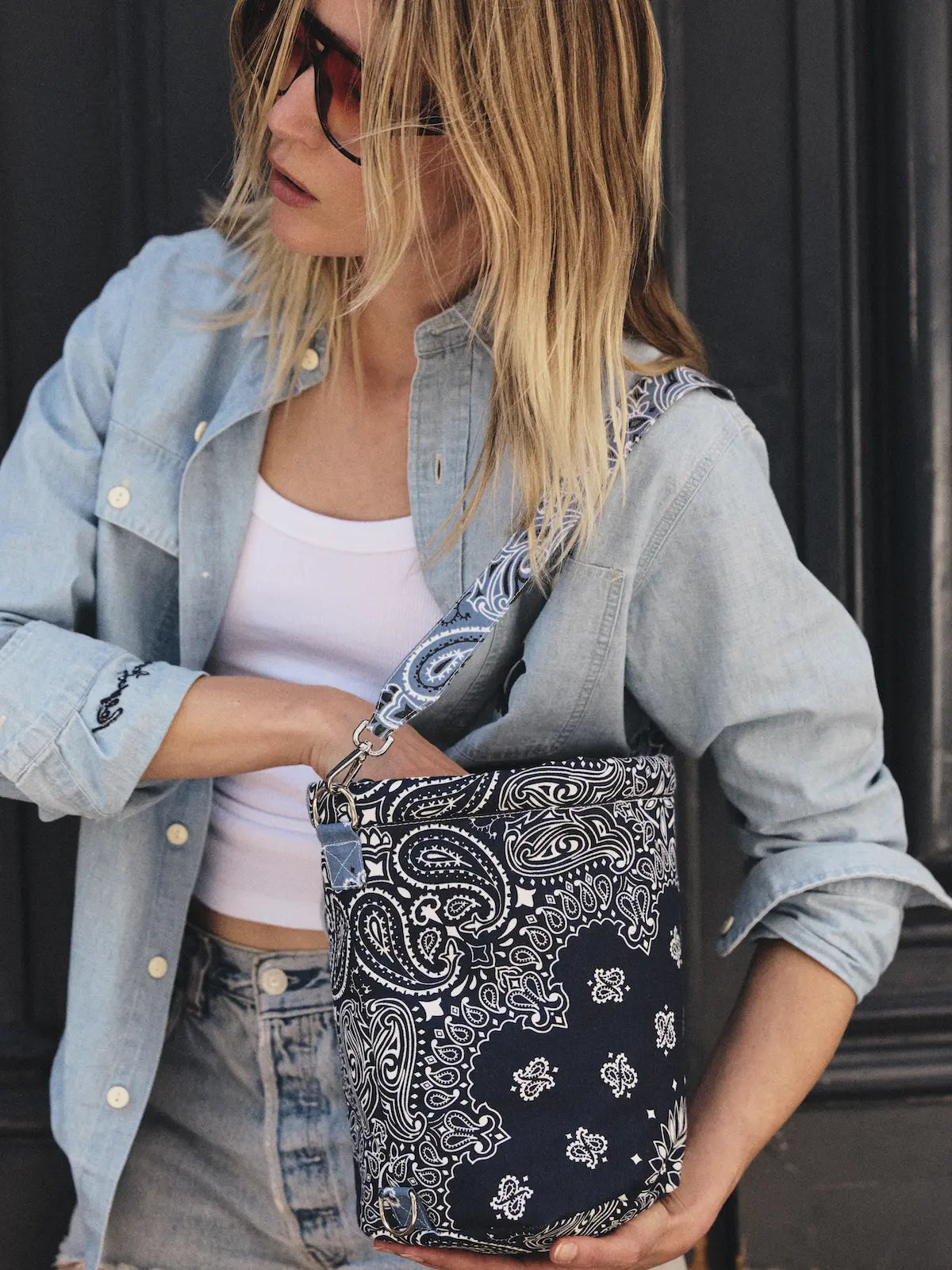 Sac Seau - Navy / Chambray