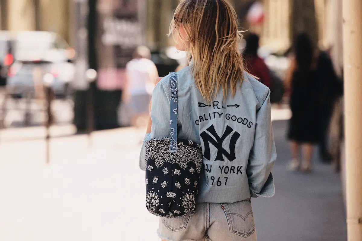 Sac Seau - Navy / Chambray