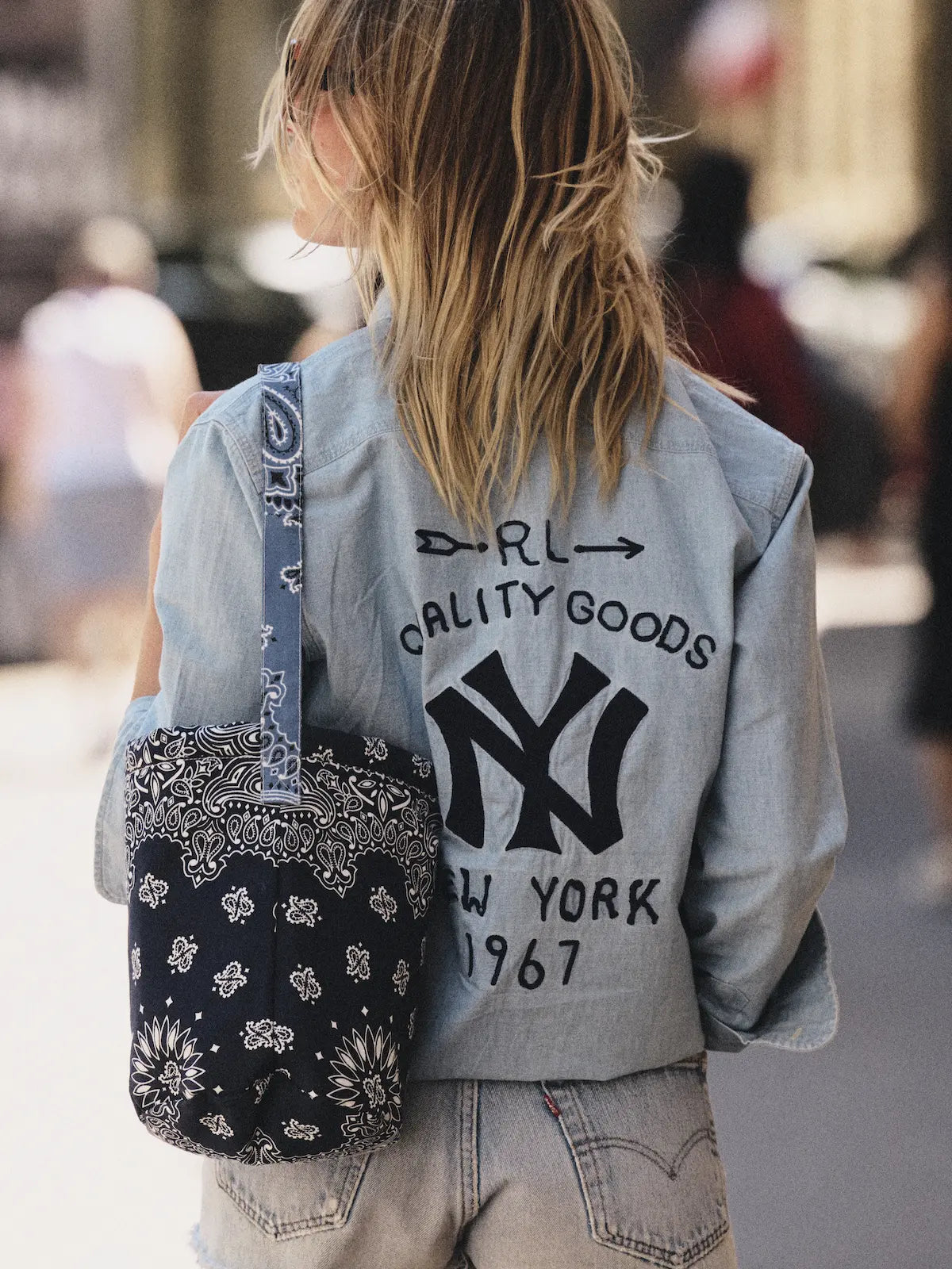 Sac Seau - Navy / Chambray