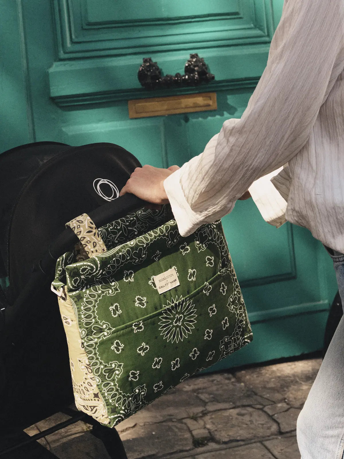 Sac Icon - Minicoton - Vert Weekend / Beige