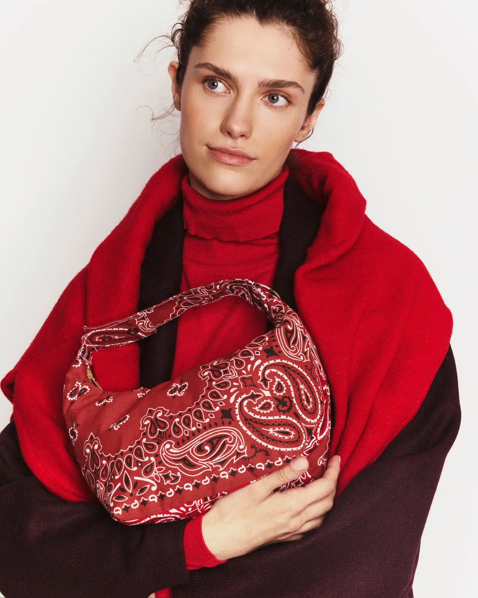 Mini Berlingot Bag - Vintage Red / Real Red