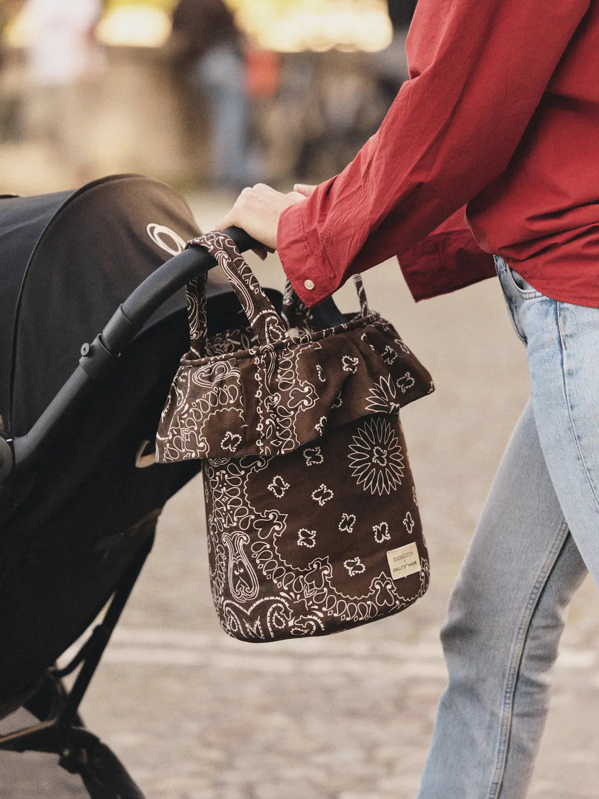 Sac basket - Minicoton - All Marron