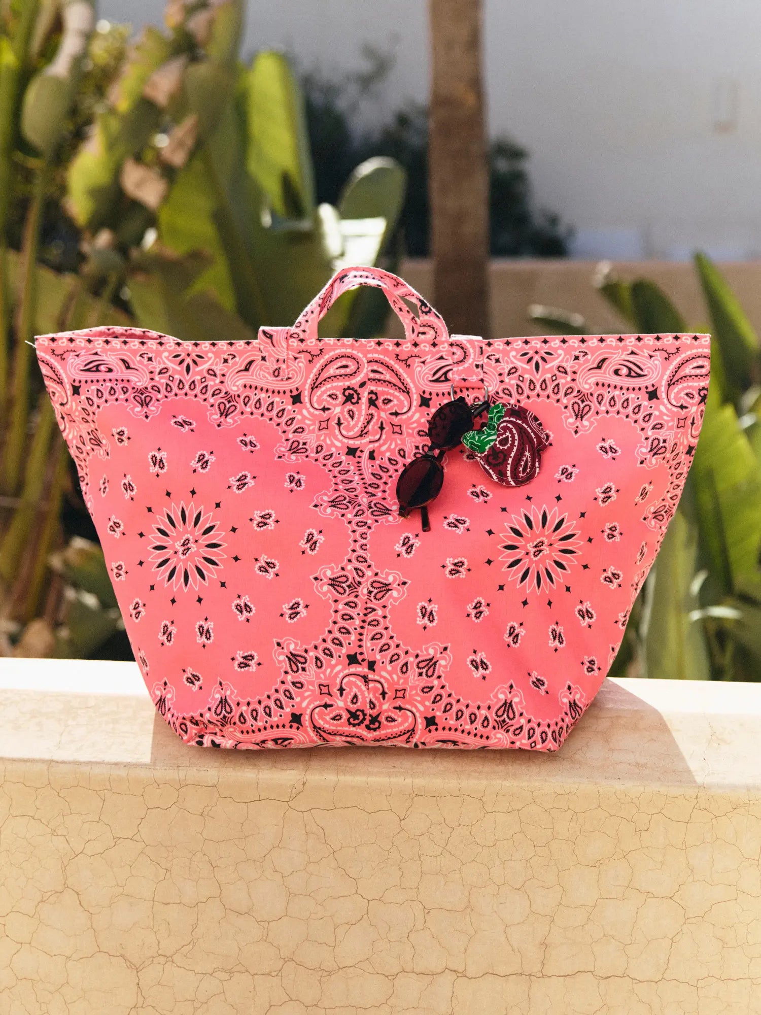 Sac Week-End - Strawberry Pink / Pale Pink
