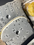 Trousse de Toilette Mini - YIN & YANG - Pale Grey / Dark Grey
