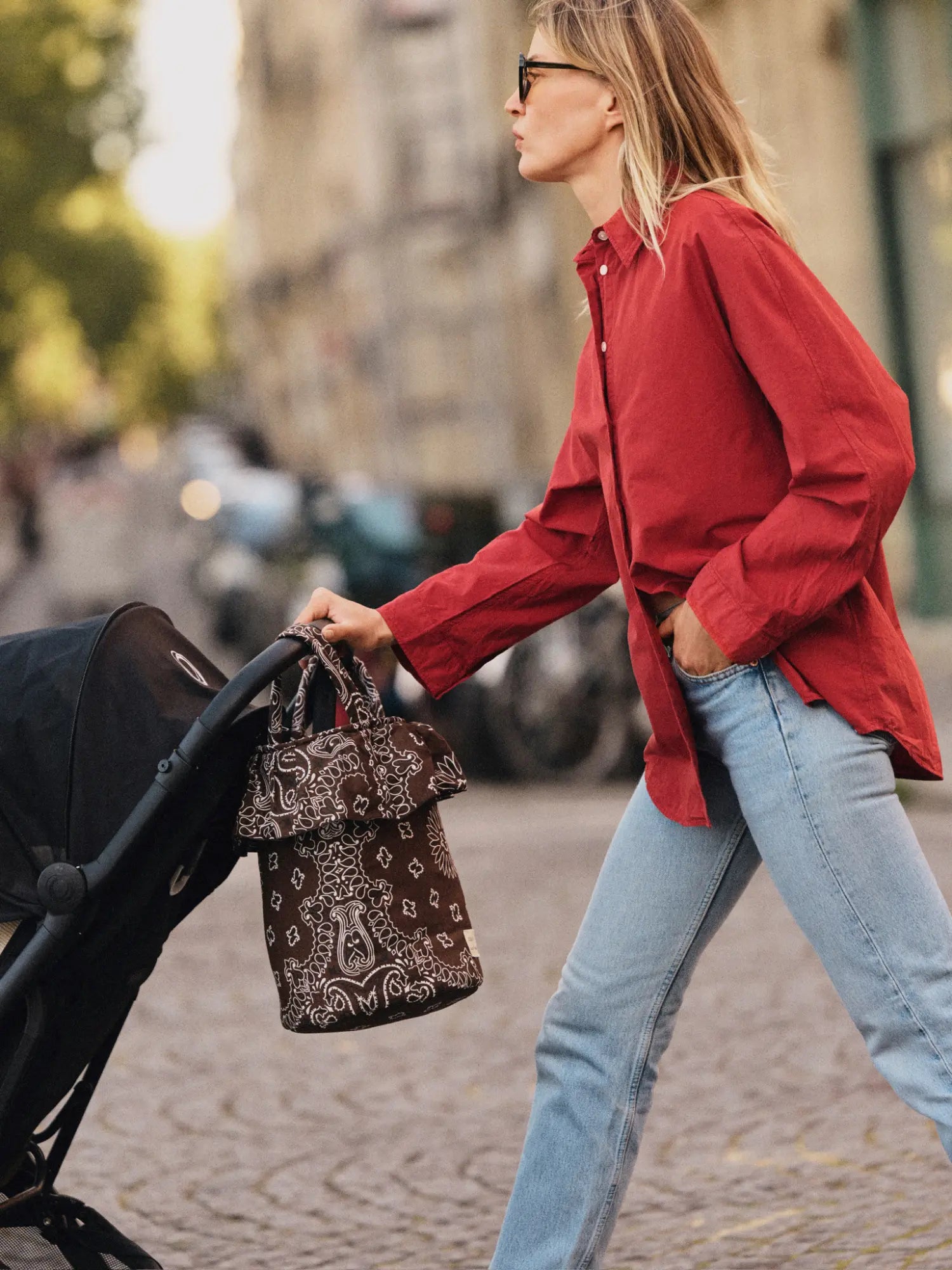 Sac basket - Minicoton - All Marron