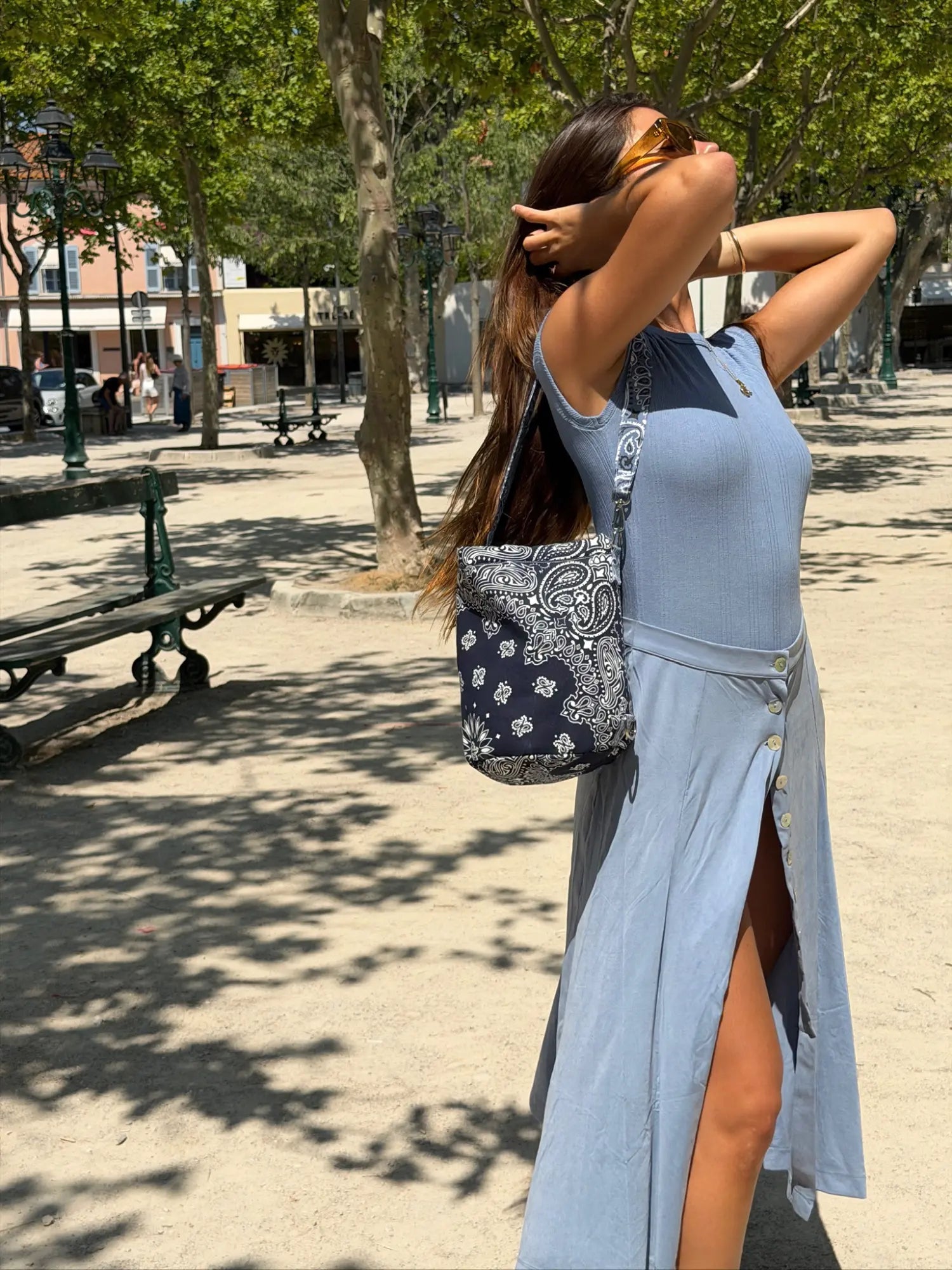 Sac Seau - Navy / Chambray