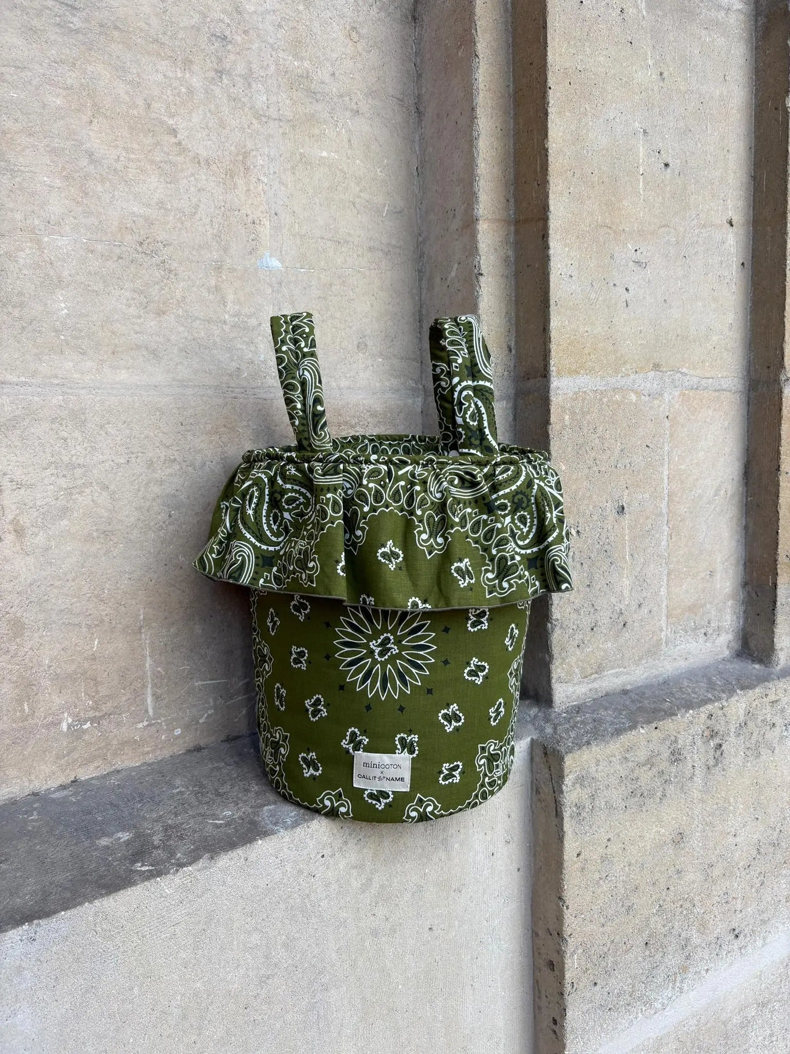 Sac basket - Minicoton - All Bronze