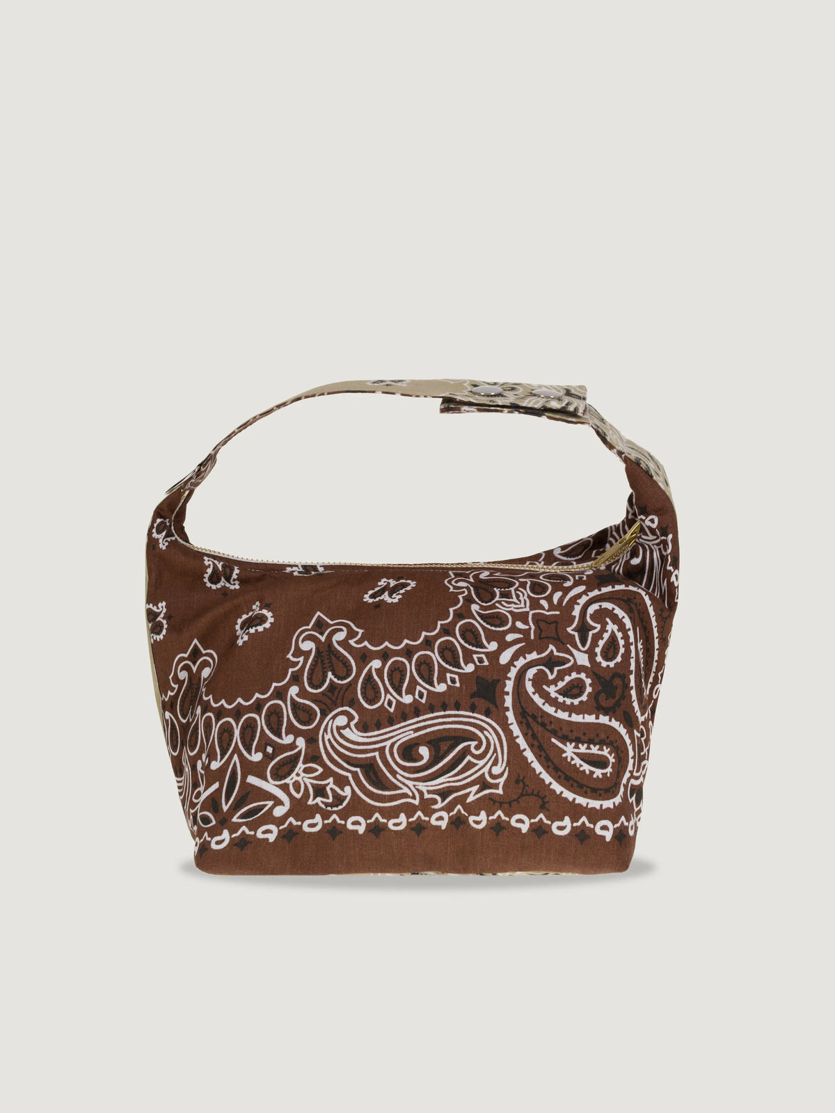 Mini Berlingot Bag - Brown / Beige