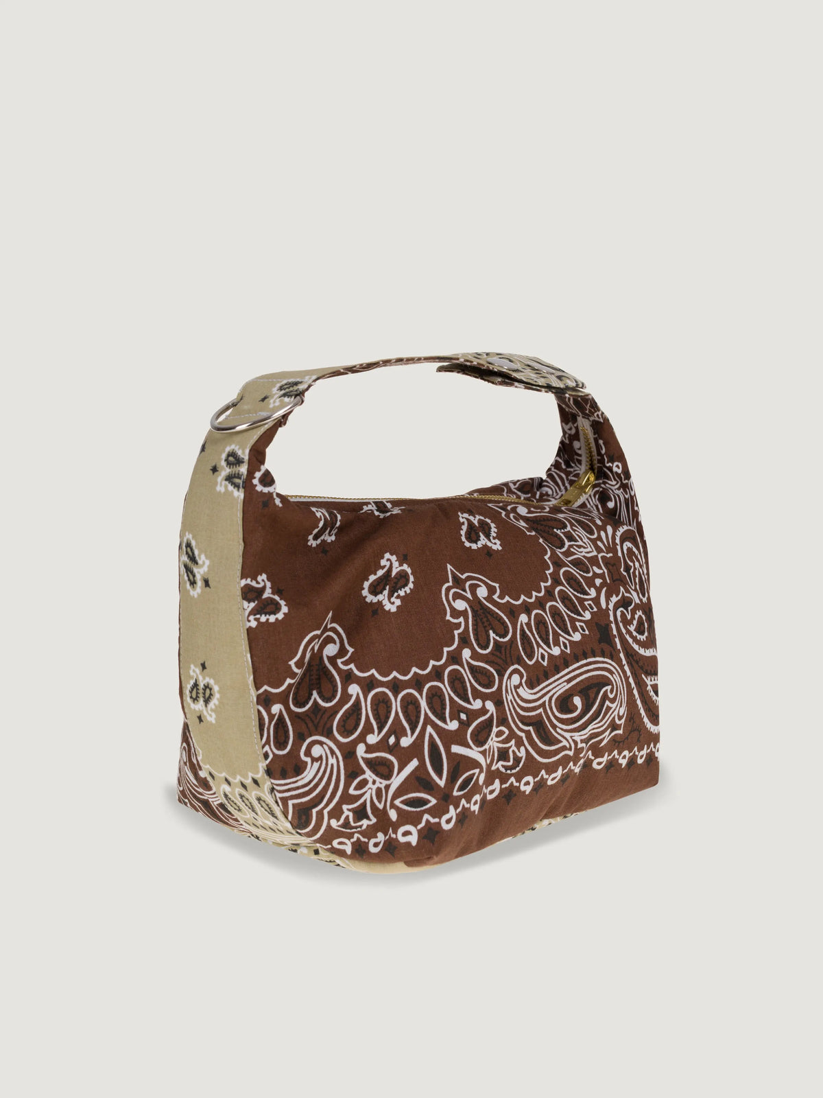 Mini Sac Berlingot - Marron / Beige