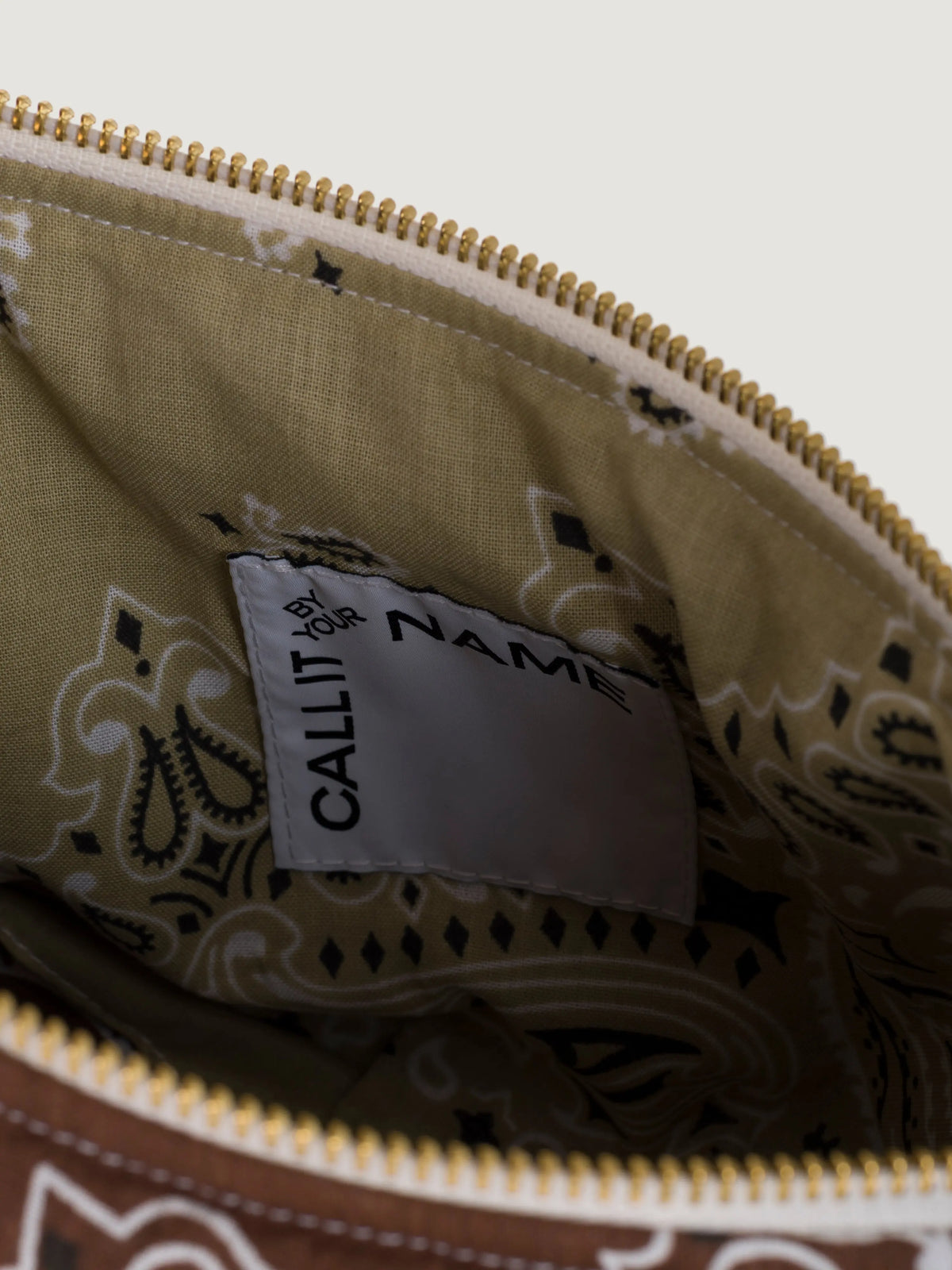 Mini Sac Berlingot - Marron / Beige