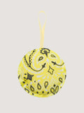 Boule de Noël - ROND - Mint / Pale Yellow