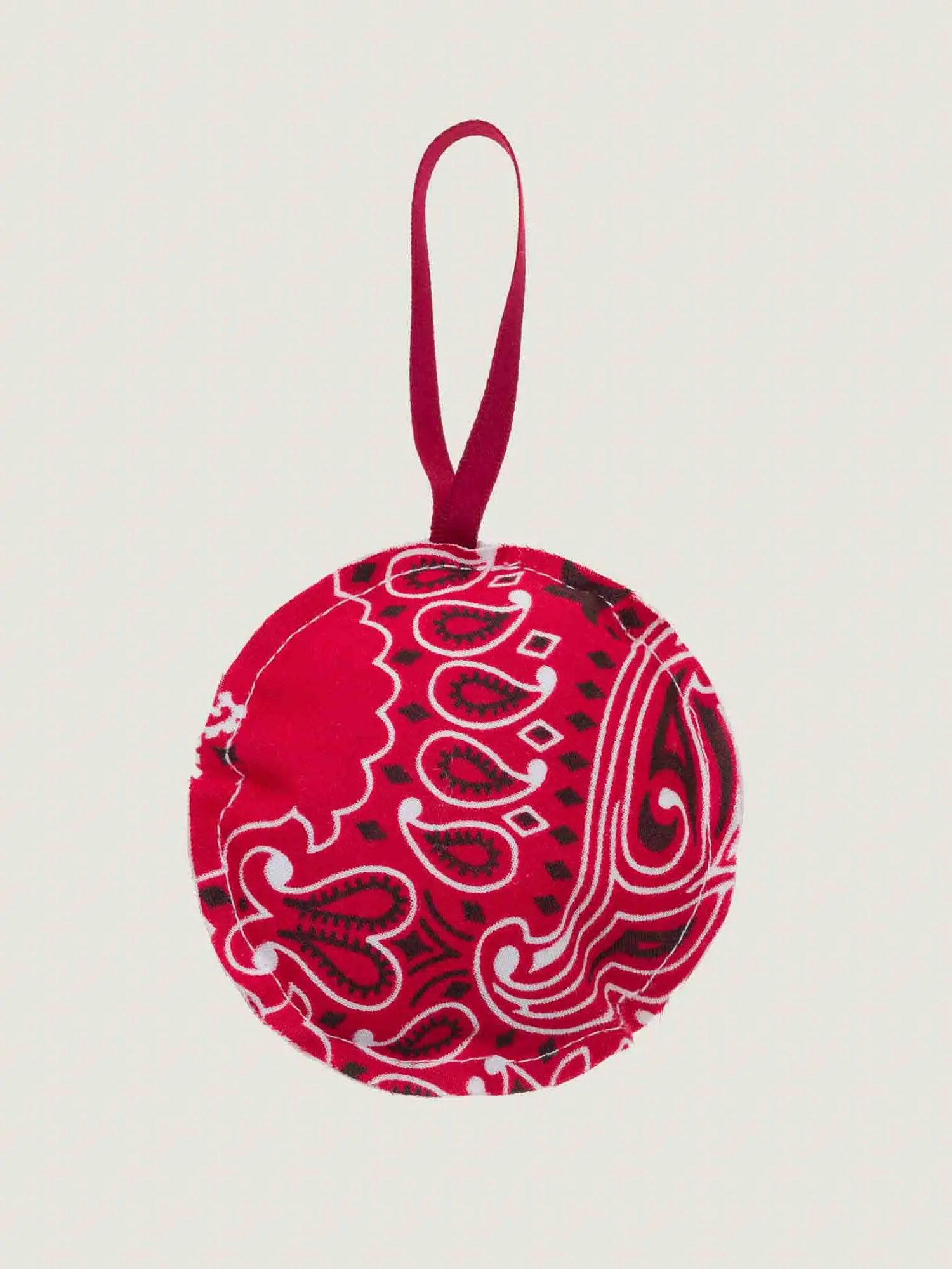 Boule de Noël - ROND - Vintage Red / Real Red