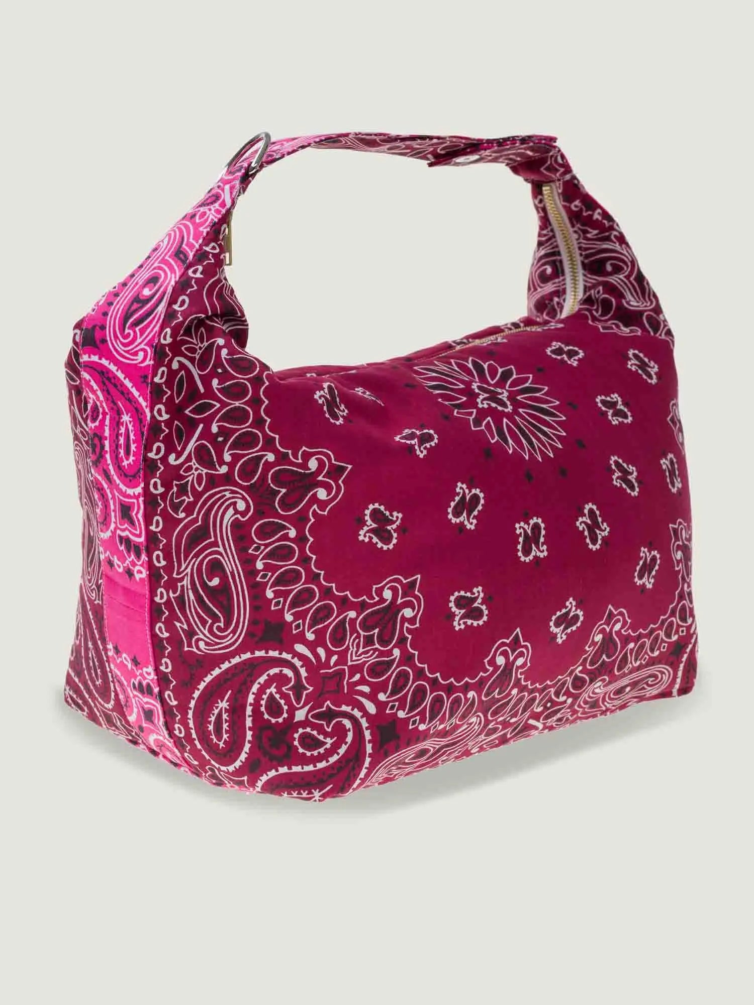 Berlingot Bag - Burgundy / Fuchsia