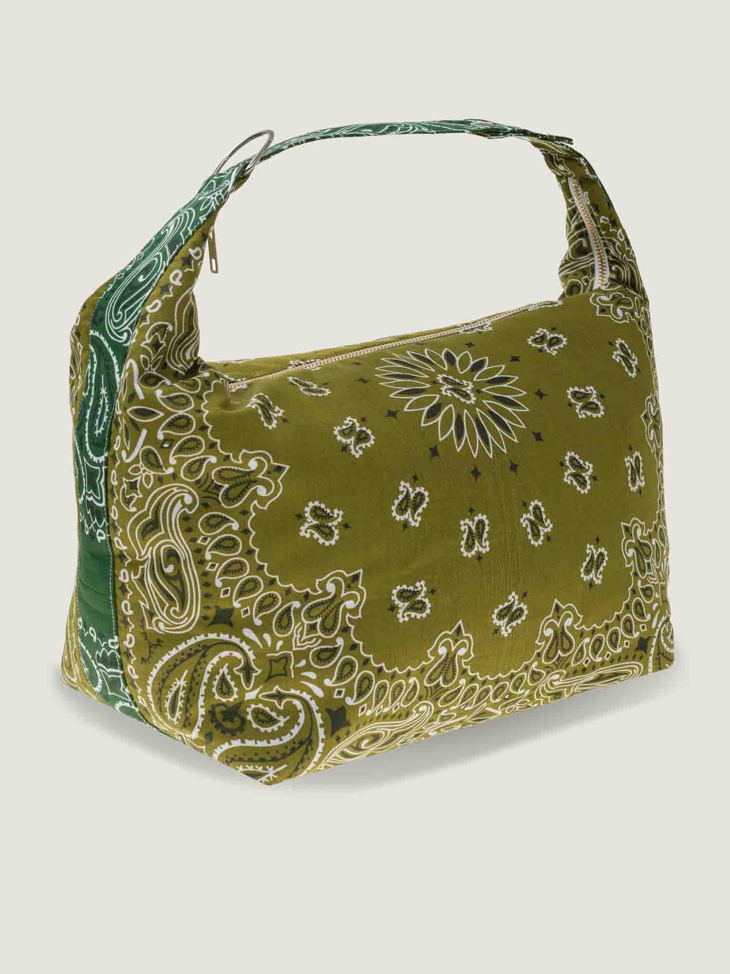 Berlingot Bag - Bronze / Weekend Green