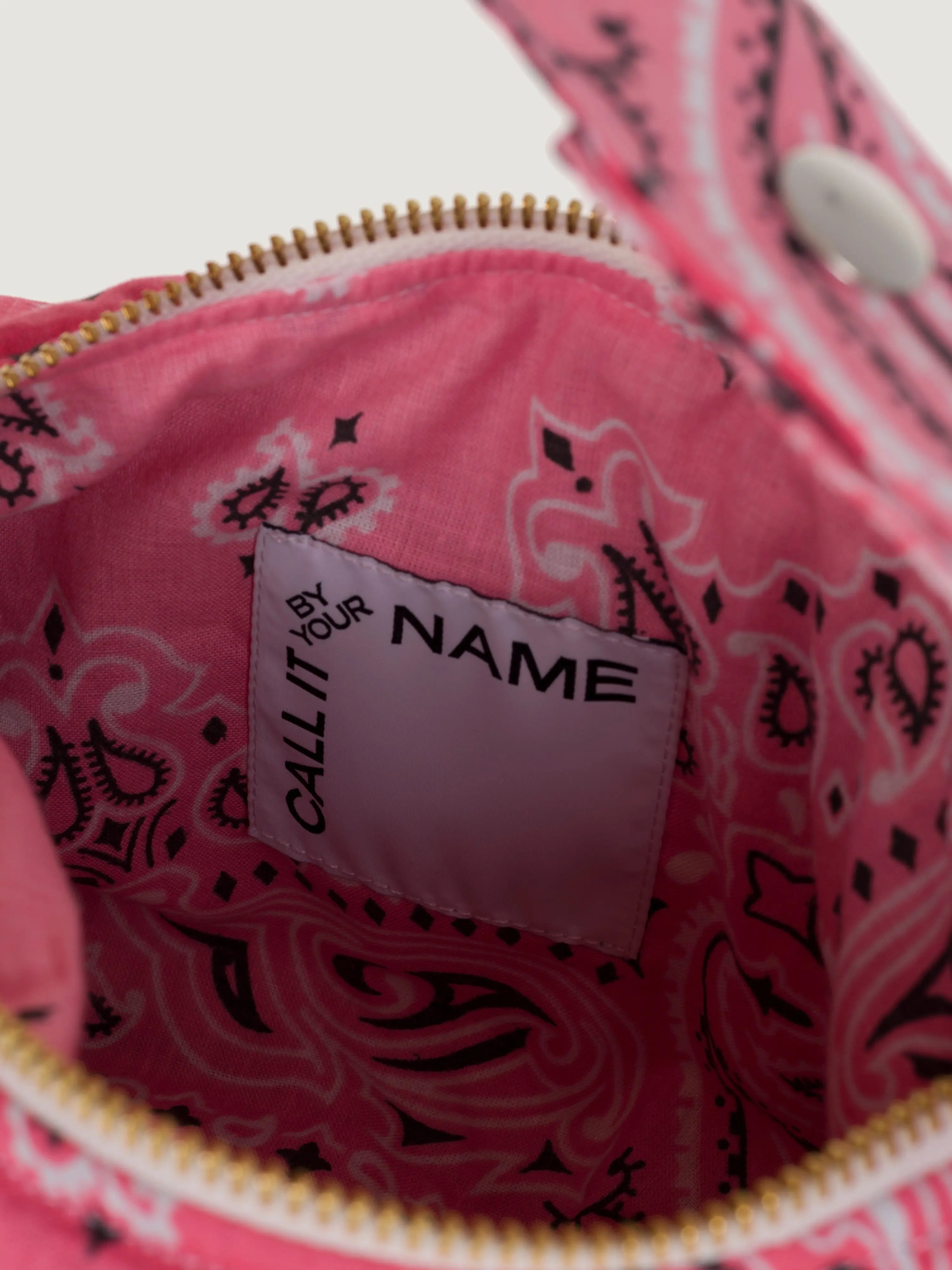 Mini Sac Berlingot - Strawberry Pink / Pale Pink