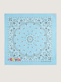 Bandana - Petite Broderie - LOVE - Pale Blue
