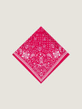 Silk bandana - RED MI COLAZON - Small Size