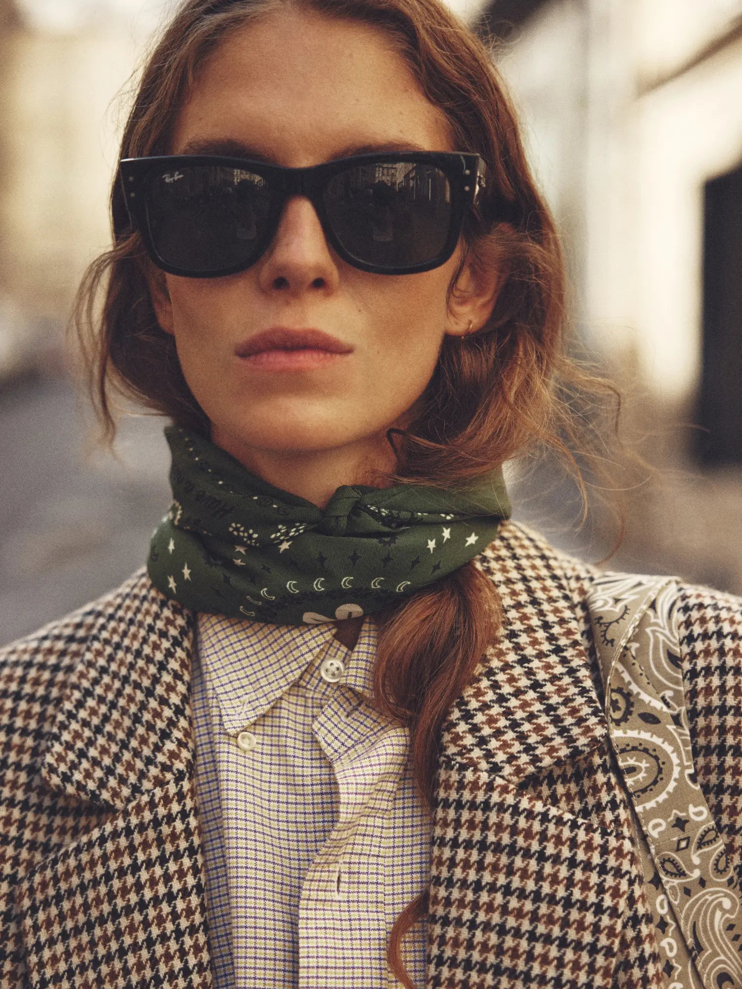 Silk Bandana - BRONZE - Small Model